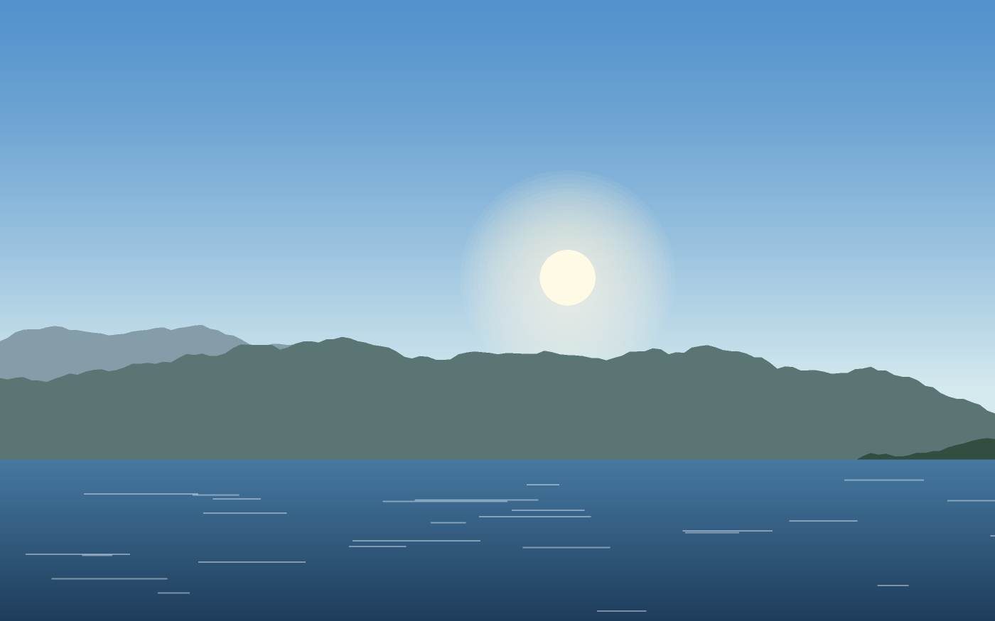 Landschaftsillustration