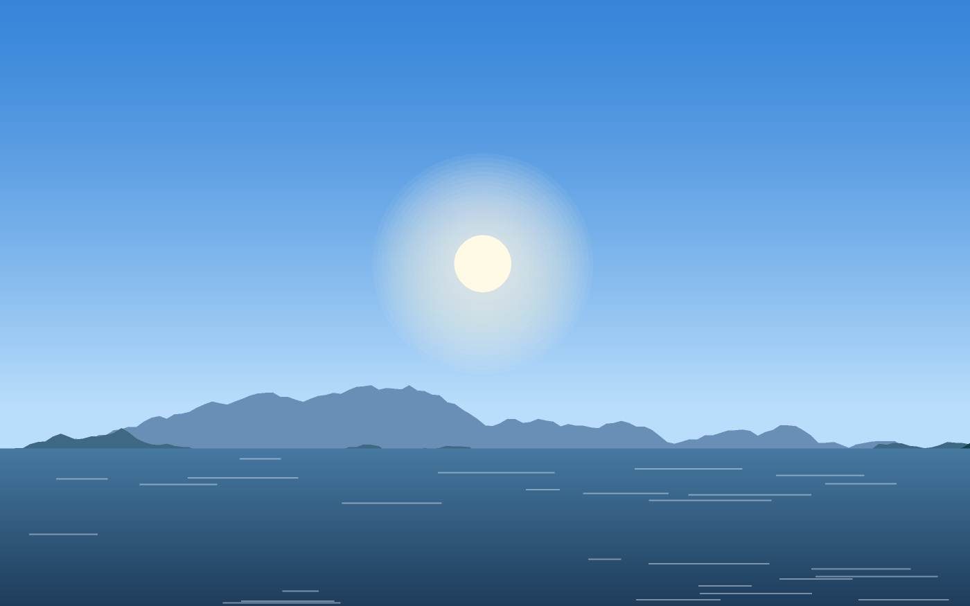 Landschaftsillustration