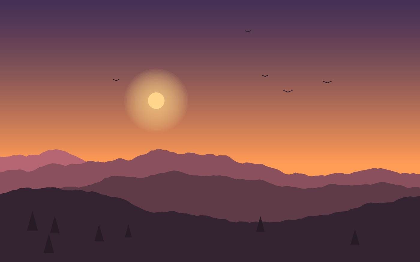 Landskabsillustration