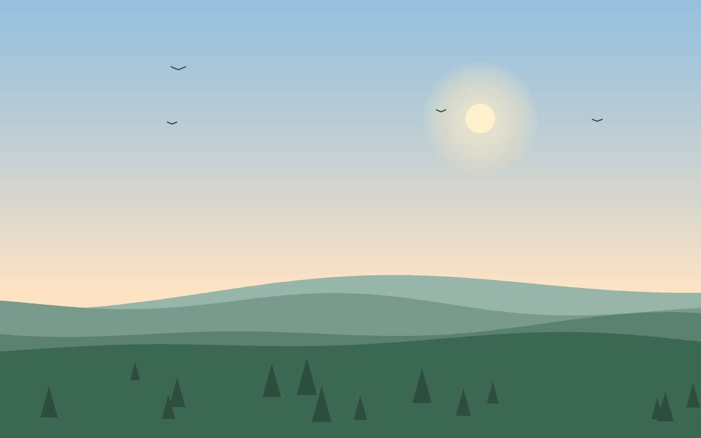 Landskabsillustration