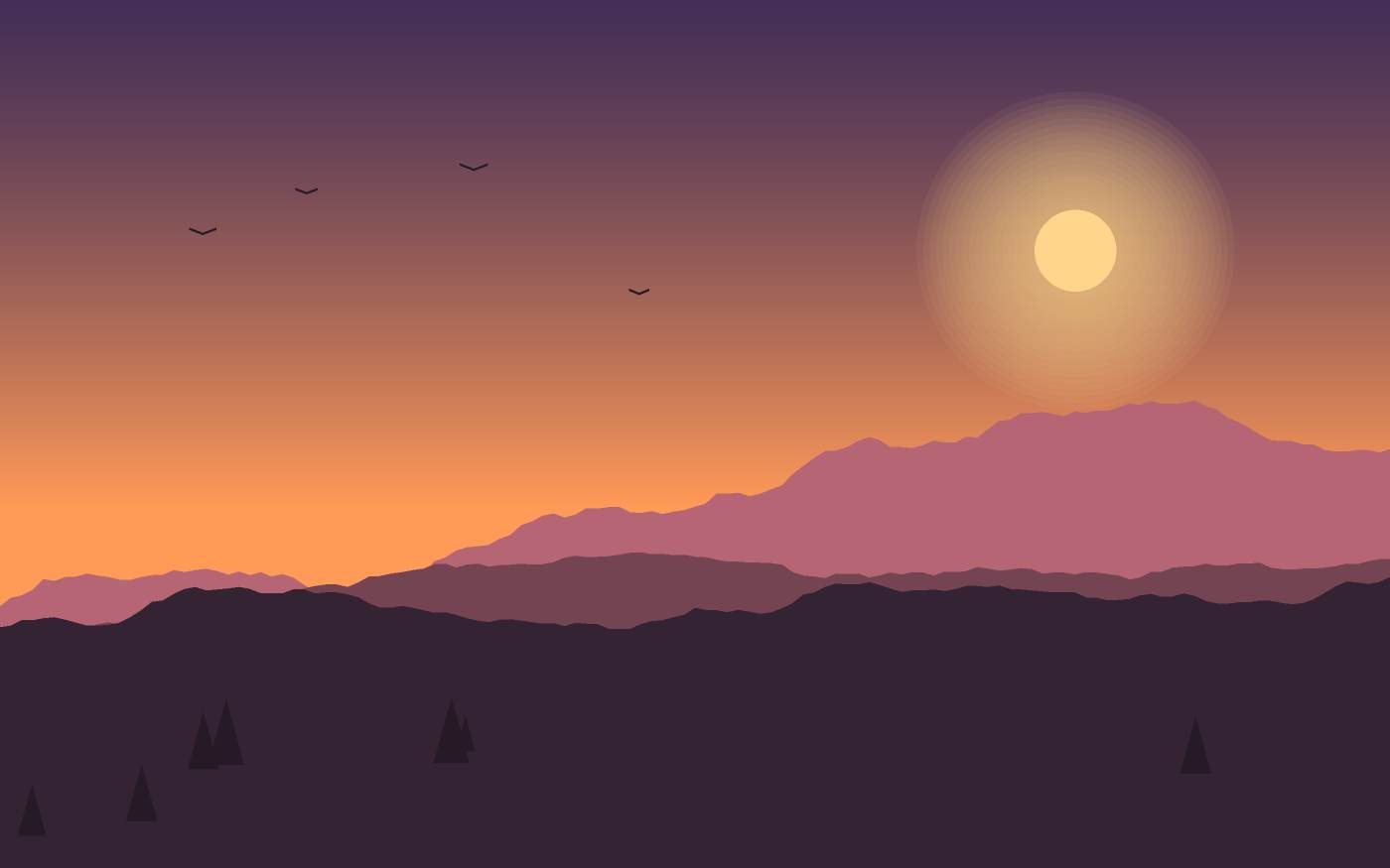 Illustration de paysage