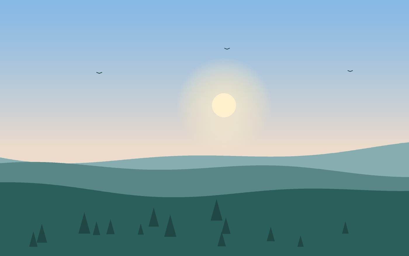 Landskapsillustration