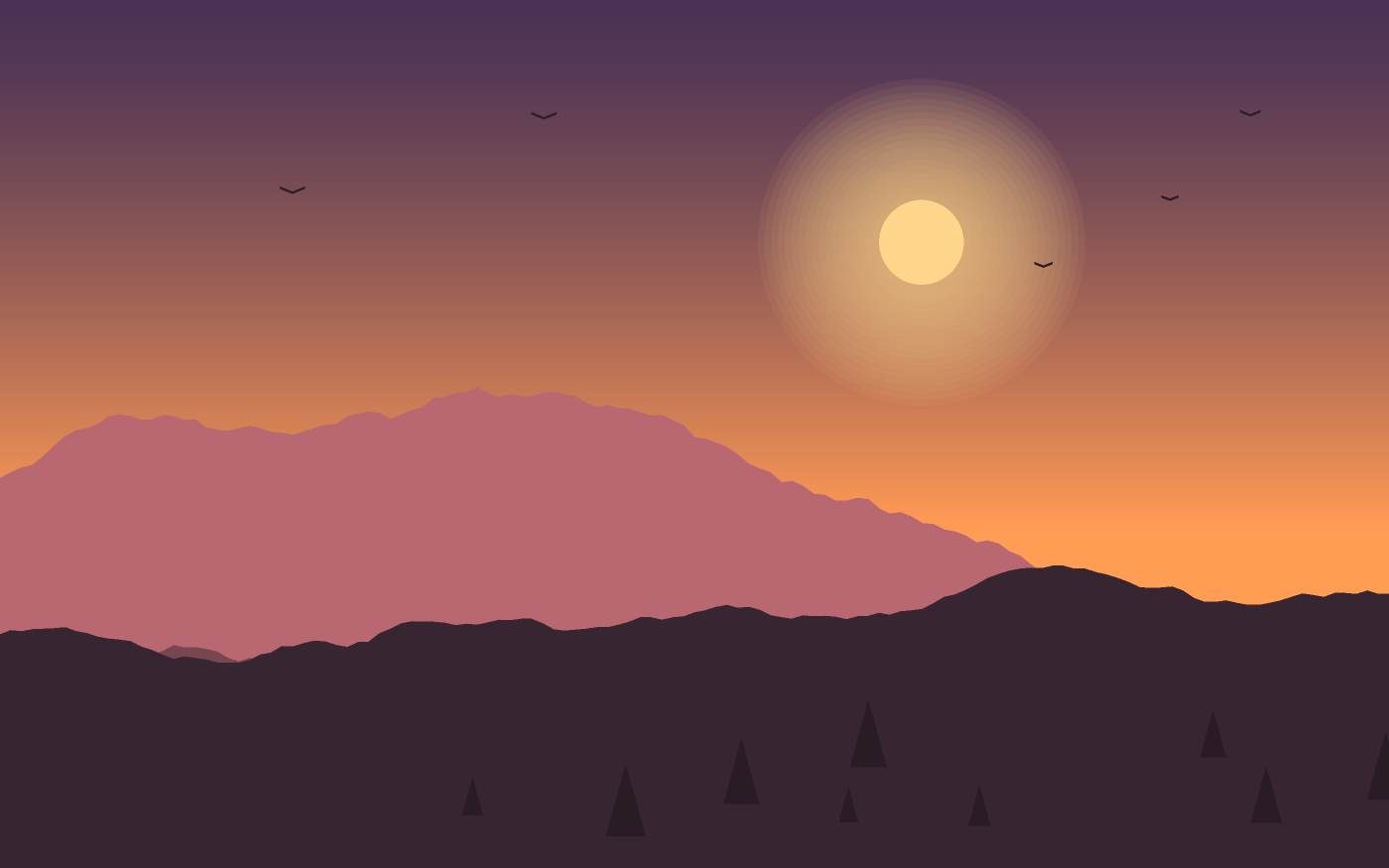 Landscape illustration